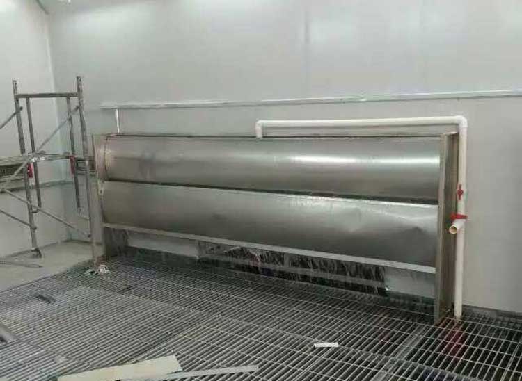 水簾噴漆房由哪幾部分構(gòu)成？