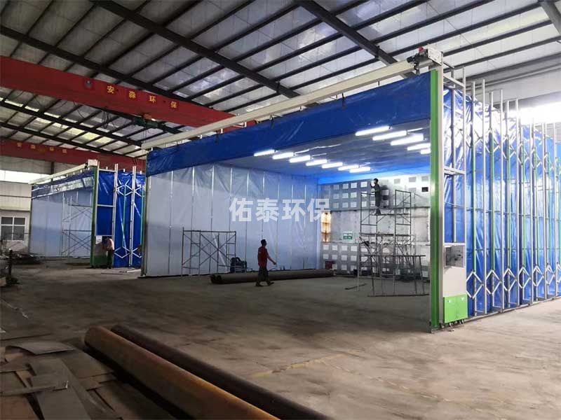 移動伸縮式噴漆房日常使用要注意的問題有哪些？